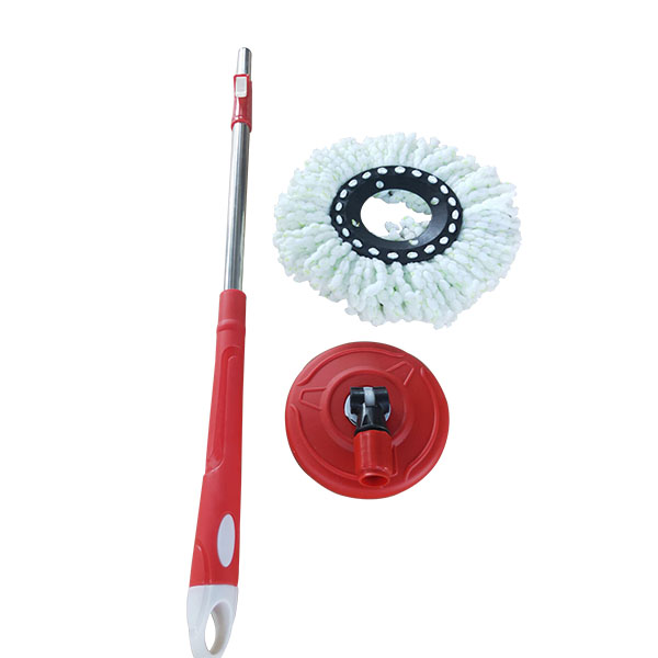 Rotate the mop lever